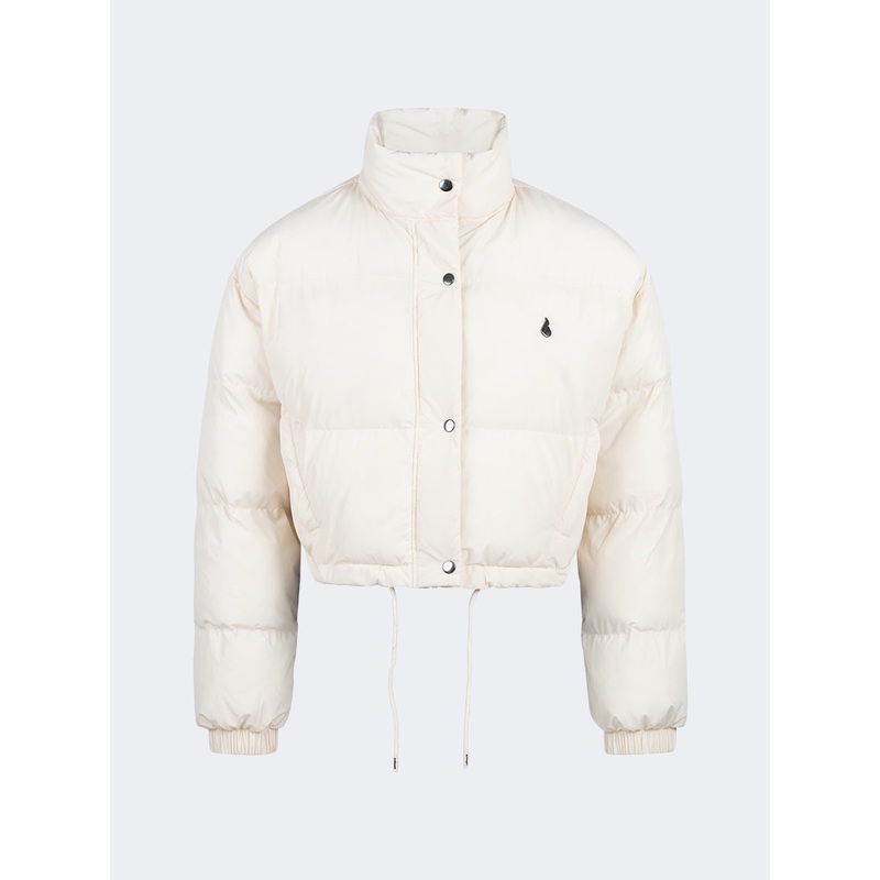 Oil And Gaz Chic Women  Lifestyle Jacket Beige