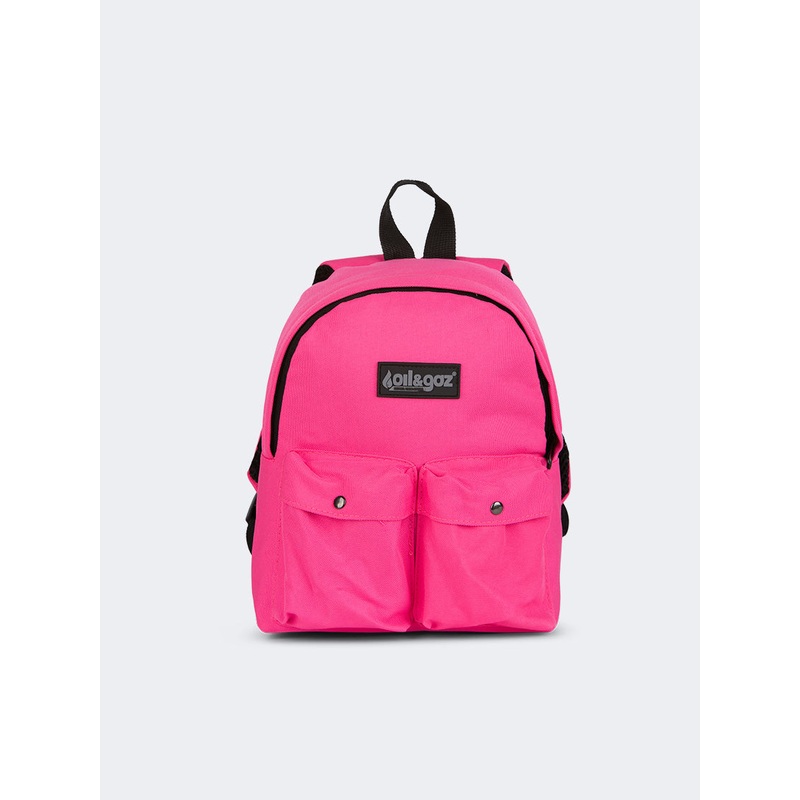 Oil And Gaz Colorful Kids-Girls Lifestyle Bag Fuschia