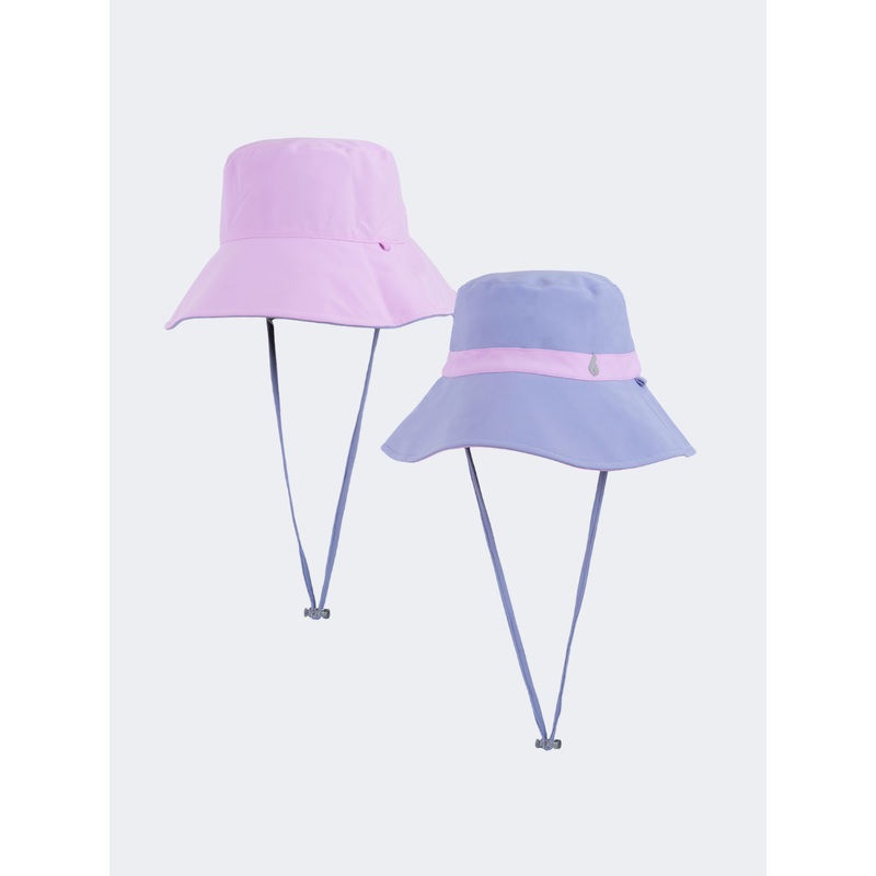 Oil And Gaz Convertible Beach Hat Purple/Pink