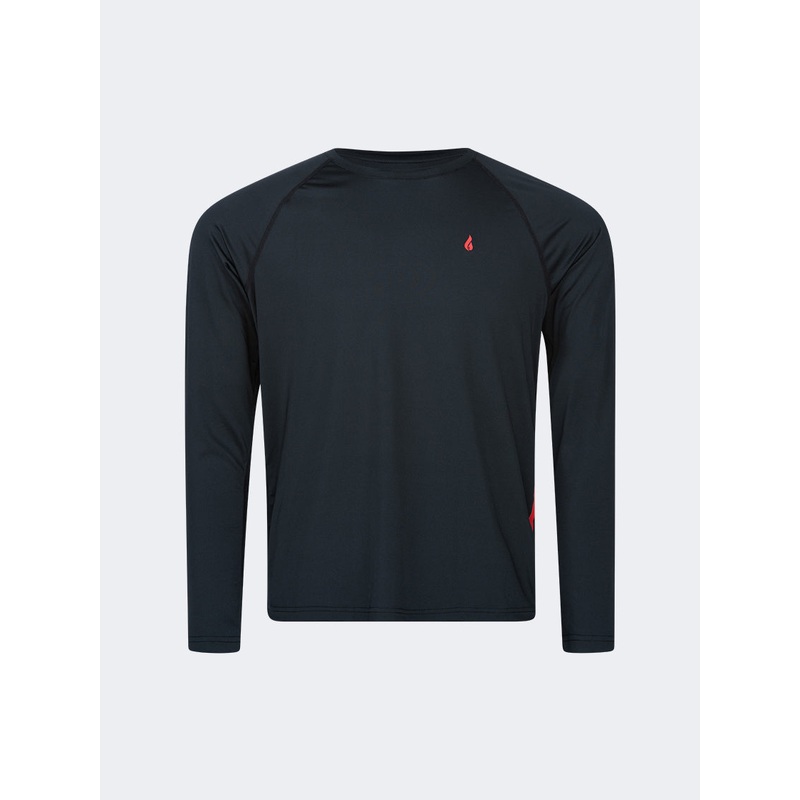 Oil And Gaz Elegant Men Lifestyle Shirt Black/Red