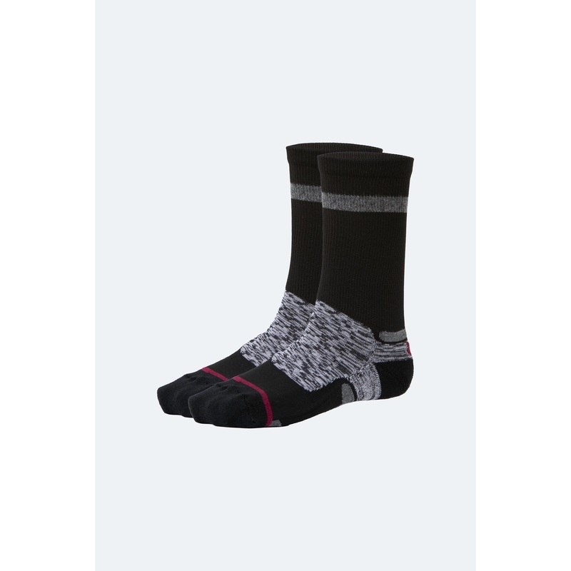 Oil And Gaz Sporty Unisex Hiking Sock D-Grey/L-Grey/Black/Brg