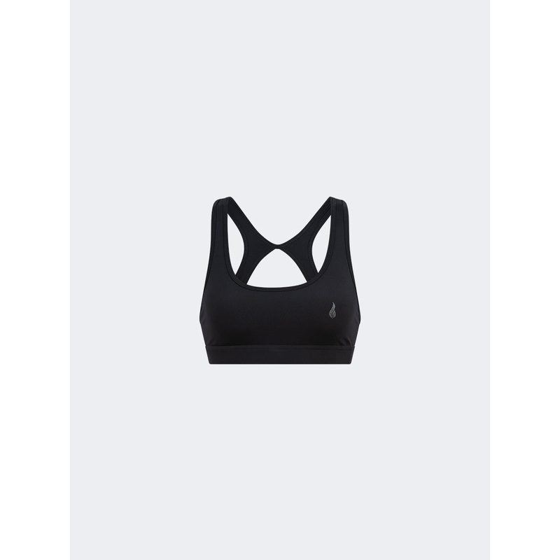 Oil And Gaz Sporty Women Training Bra Black