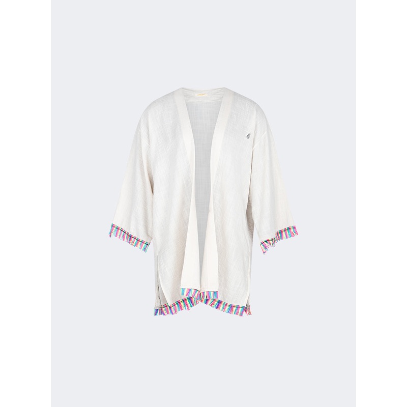 Oil And Gaz Stylish Women Dress Light Beige