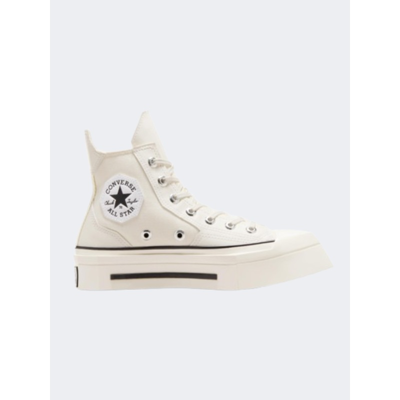 Converse Chuck Taylor 70 De Luxe Squared Found Women Lifestyle Shoes Egret/Black