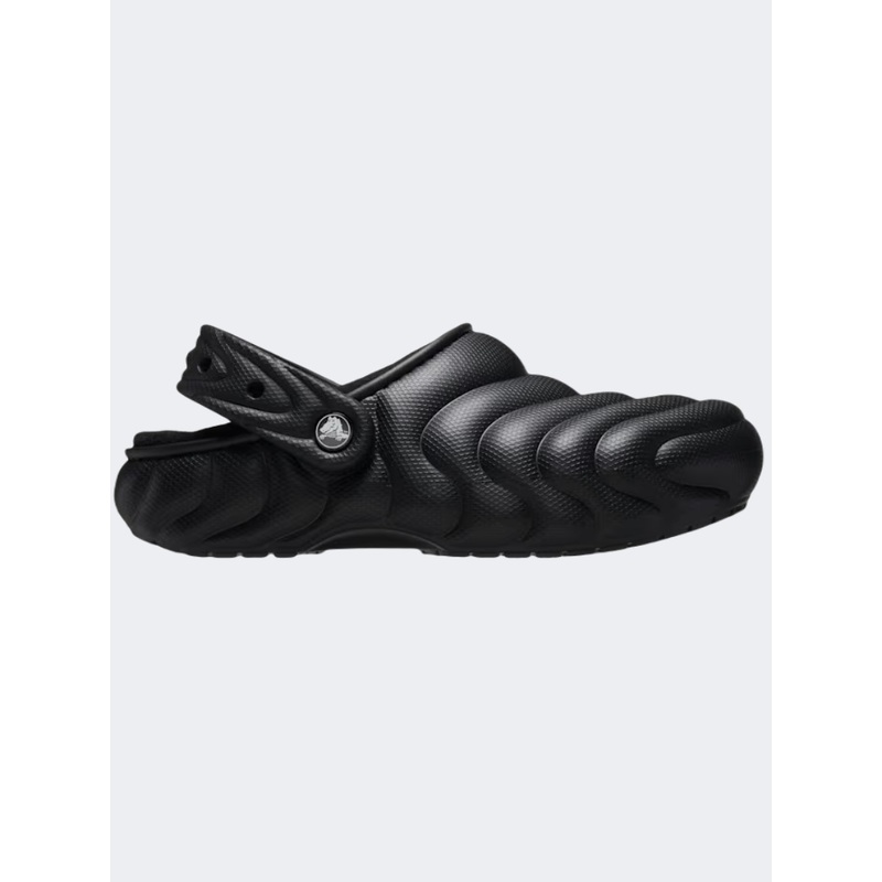 Crocs Classic Lined Puffer Clog Unisex Lifestyle Slippers Black