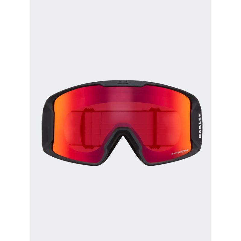 Oakley Line Miner L Unisex Skiing Goggles Black/Red/Orange