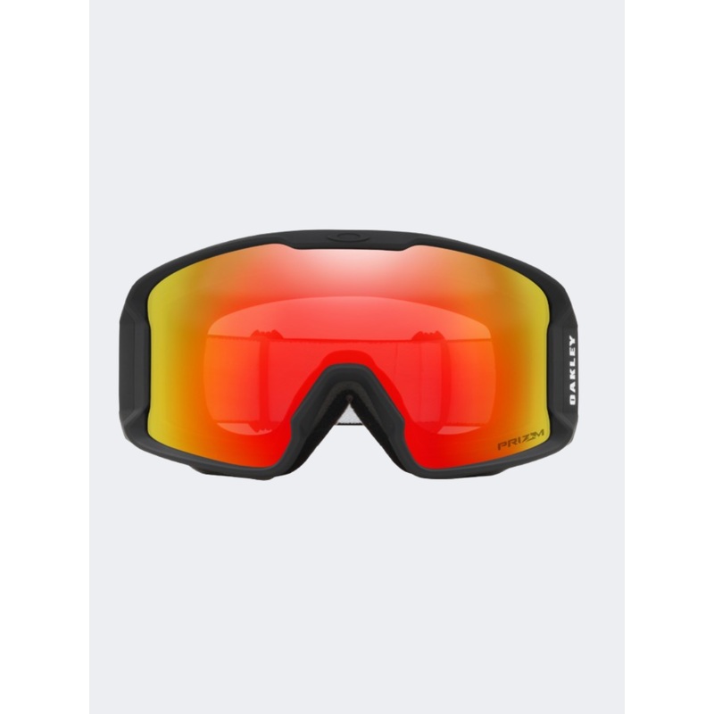 Oakley Line Miner M Unisex Skiing Goggles Black/Red/Orange