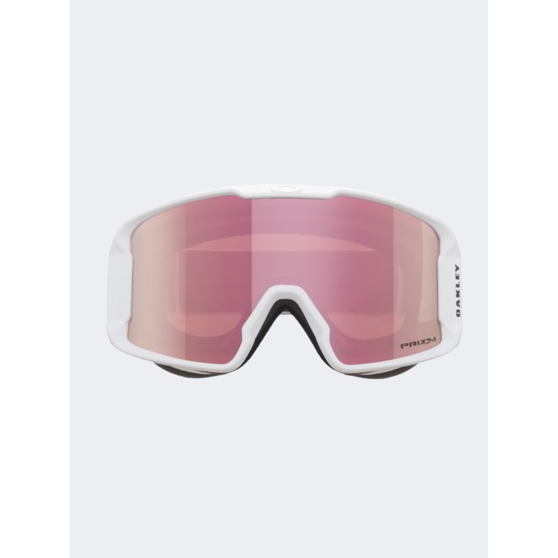 Oakley Line Miner M Unisex Skiing Goggles White/Rose