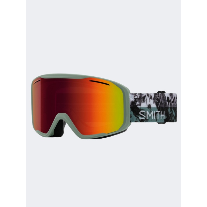 Smith Blazer Unisex Skiing Goggles Sage Brush/Red Sol X
