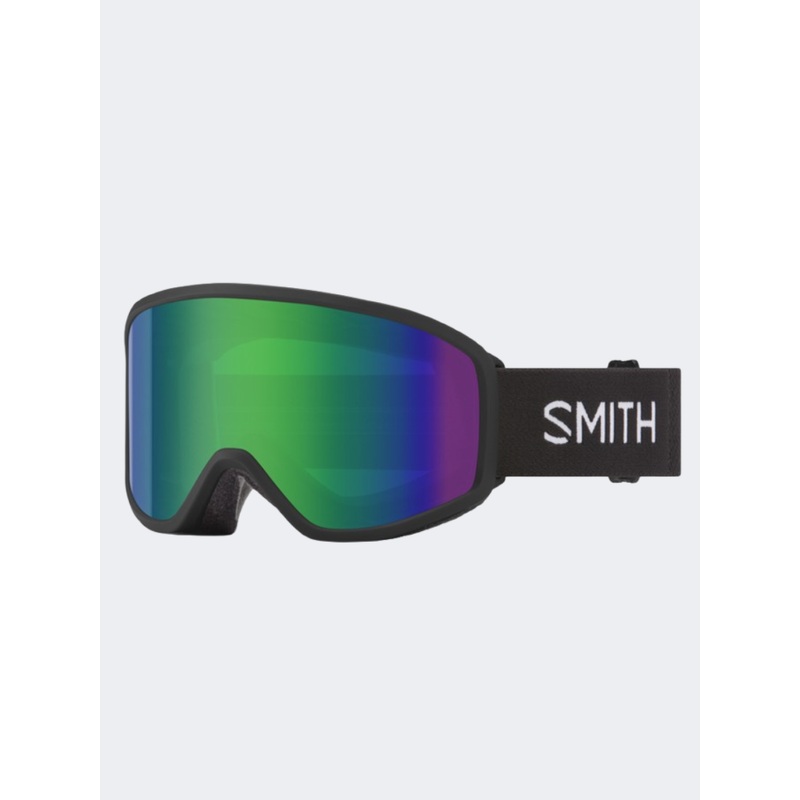 Smith Reason Otg Unisex Skiing Goggles Black/Green Sol X