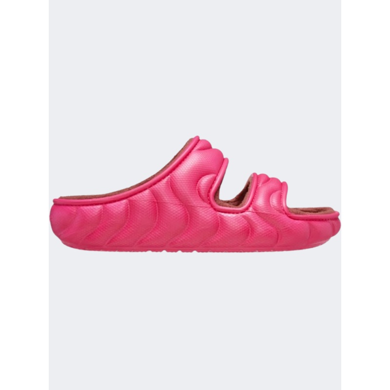 Crocs Classic Cozzzy Overpuff Unisex Lifestyle Slippers Dragon Fruit