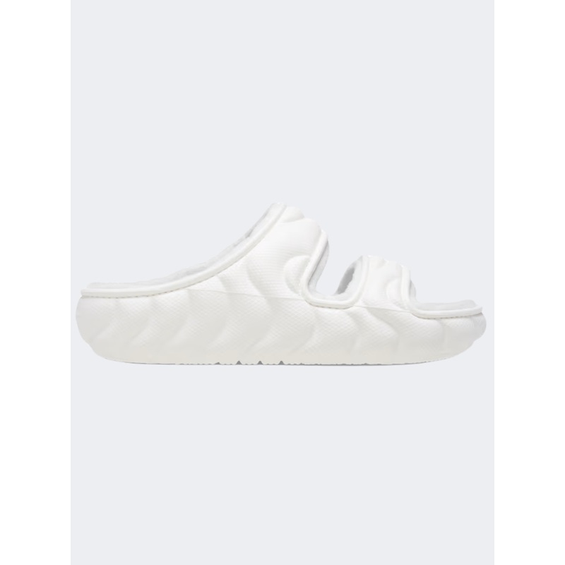 Crocs Classic Cozzzy Overpuff Unisex Lifestyle Slippers White