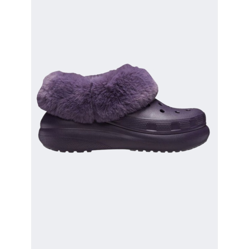 Crocs Furever Crush Unisex Lifestyle Slippers Dark Iris