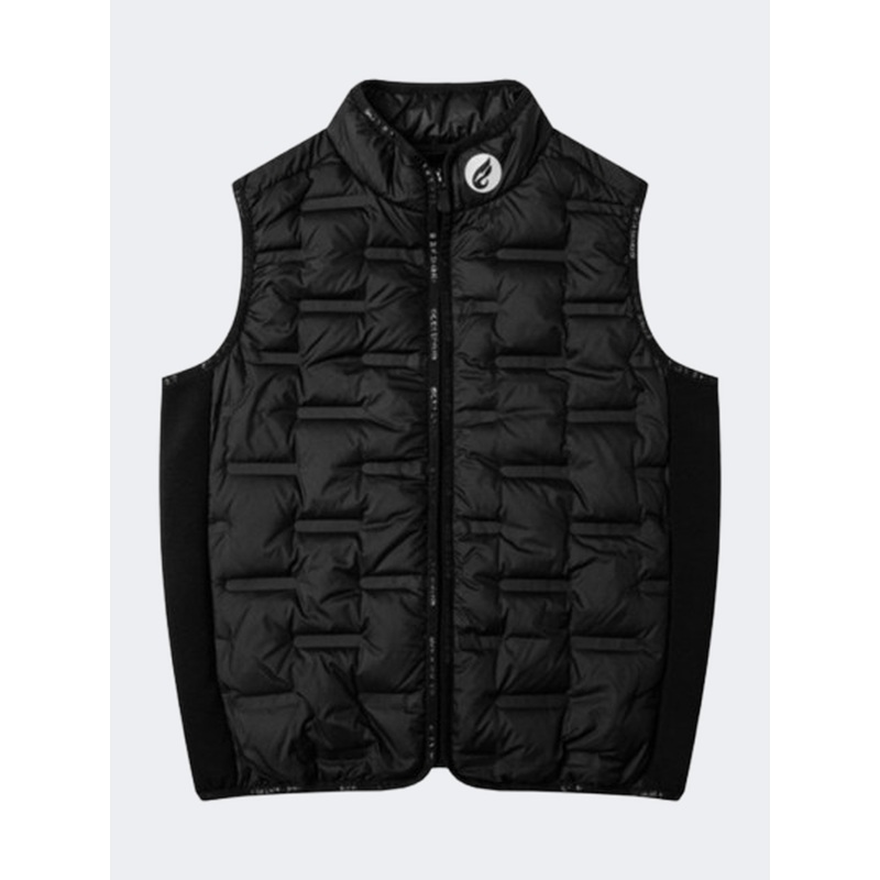 Erke Down Waistcoat Kids-Boys Outdoor Vest Black