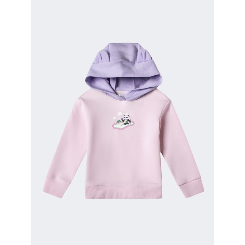Erke Little-Girls Lifestyle Hoody Light Pink/Purple