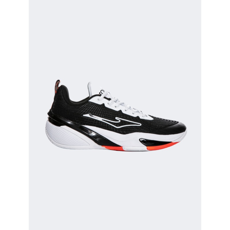 Erke Men Basketball Shoes Black/White