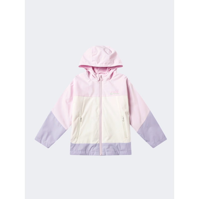 Erke Padded Little-Girls Training Jacket Light Purple/Multi