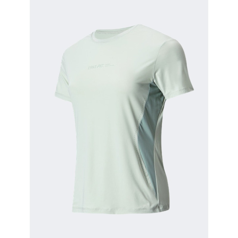 Erke Sports Women Training T-Shirt Light Green