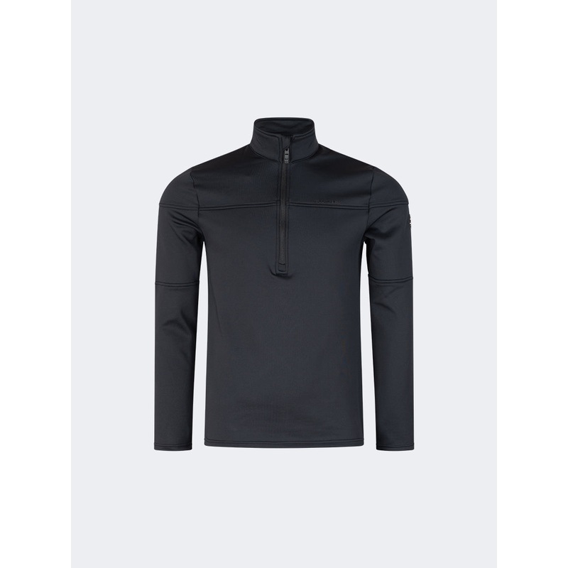 Oil And Gaz Warm Men Skiing Fleece Black