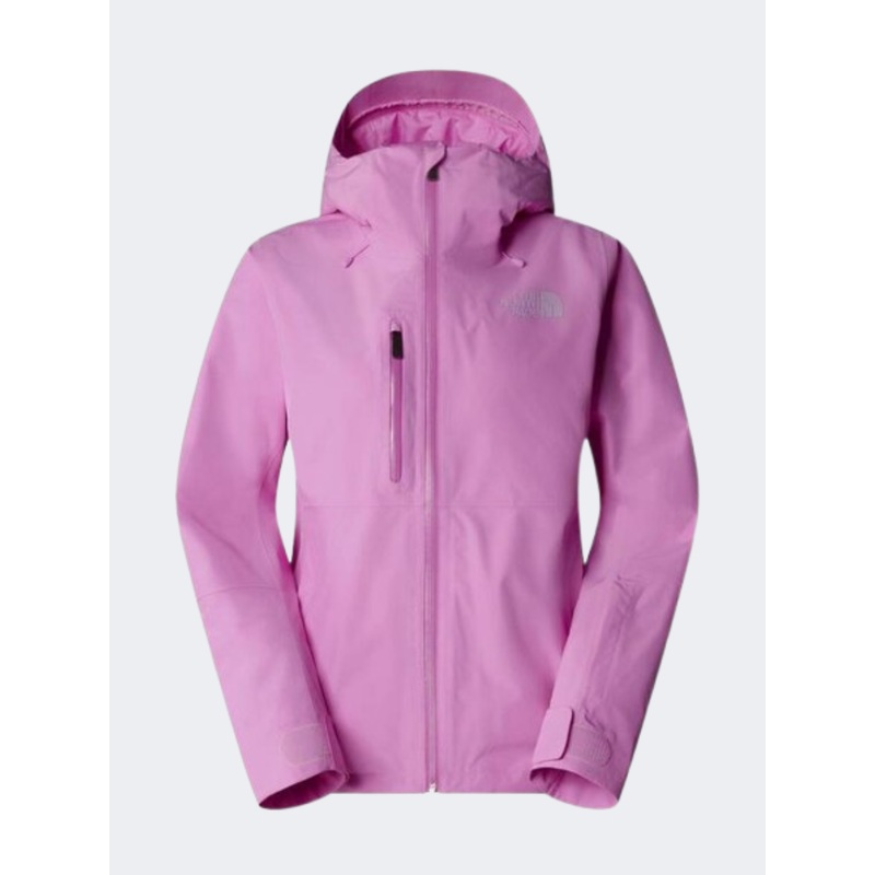 The North Face Descendit Women Skiing Jacket Dragon Fruit