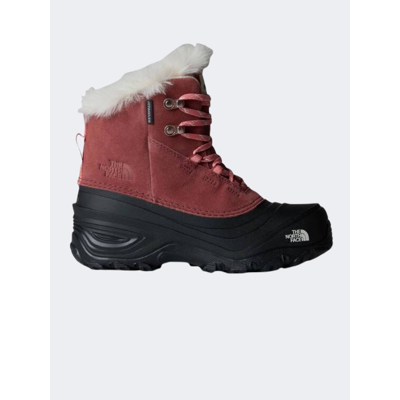 The North Face Shellista V Lace Waterproof Girls Lifestyle After Ski Burgundy/Black