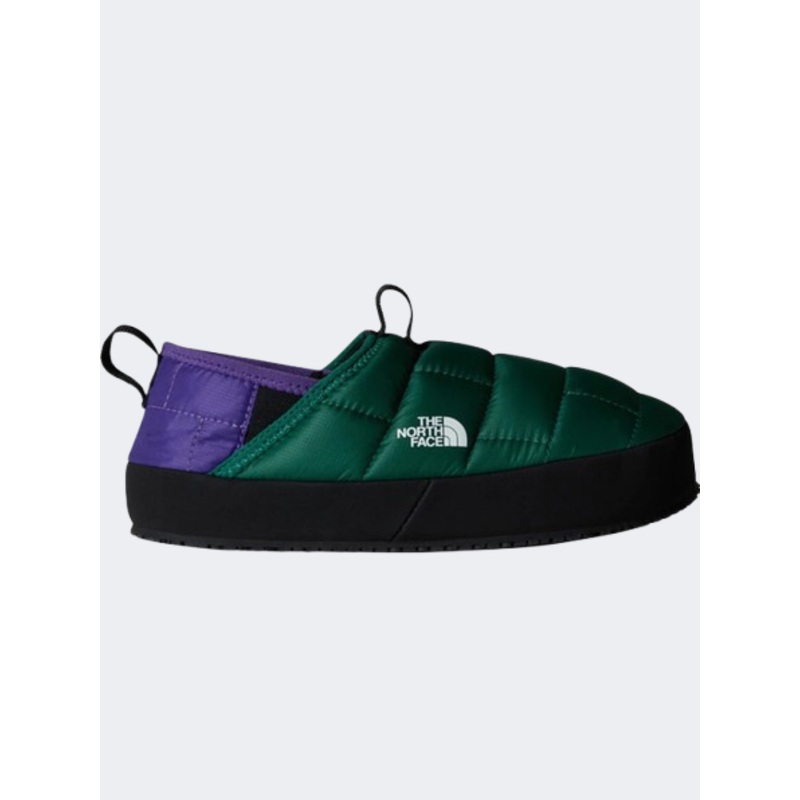The North Face Thermoball Traction Mule Ii Kids Lifestyle Slippers Evergreen/Purple