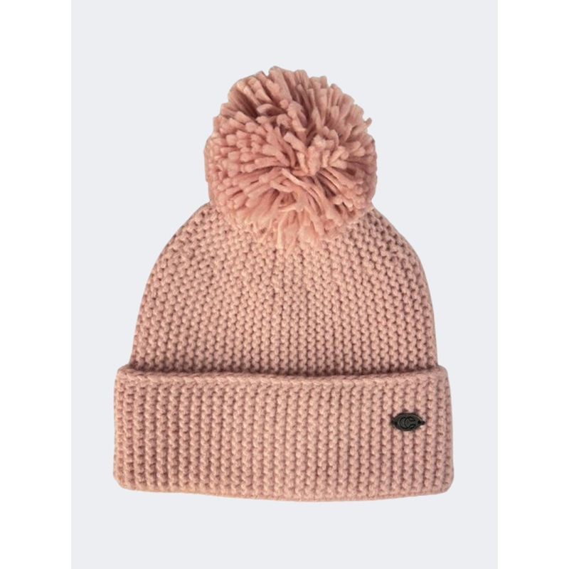 Chaos Meadow Women Lifestyle Beanie Dusty Rose