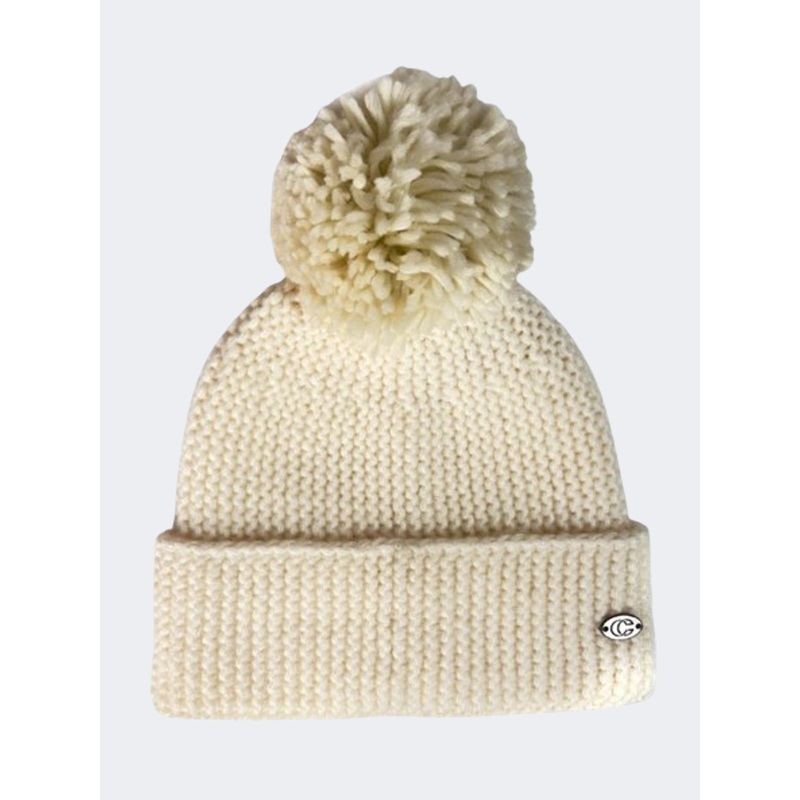 Chaos Meadow Women Lifestyle Beanie Ivory