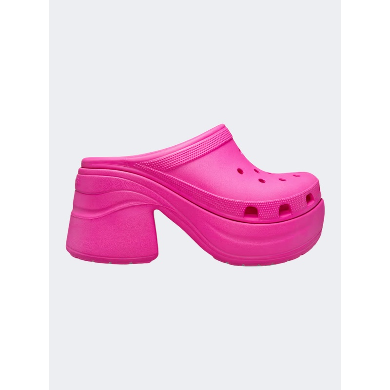 Crocs Siren Clog Unisex Lifestyle Slippers Pink Crush