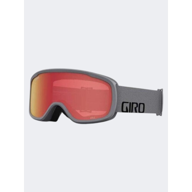 Giro Cruz Unisex Skiing Goggles Grey Wordmark/Amber