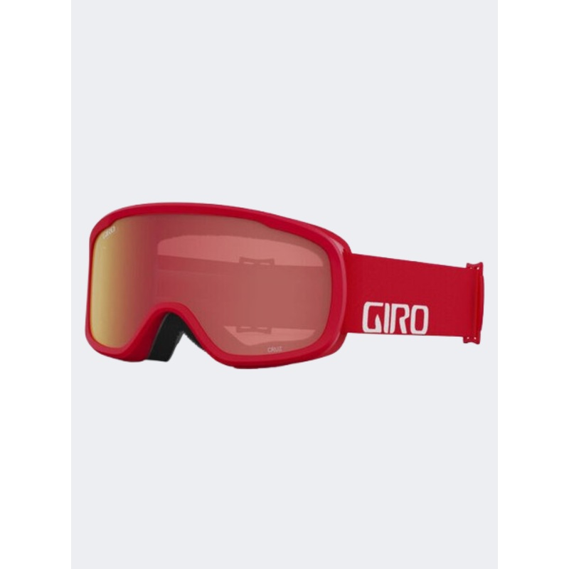 Giro Cruz Unisex Skiing Goggles Red/White Wordmark
