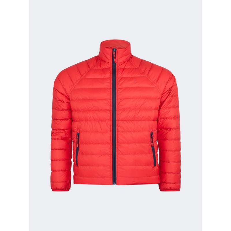 Oil And Gaz Reversible Down Men Lifestyle Jacket Red/Navy