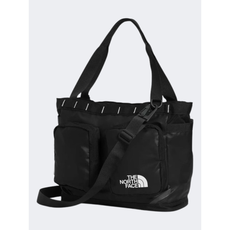 The North Face Base Camp Voyager Tote Women Lifestyle Bag Black/White