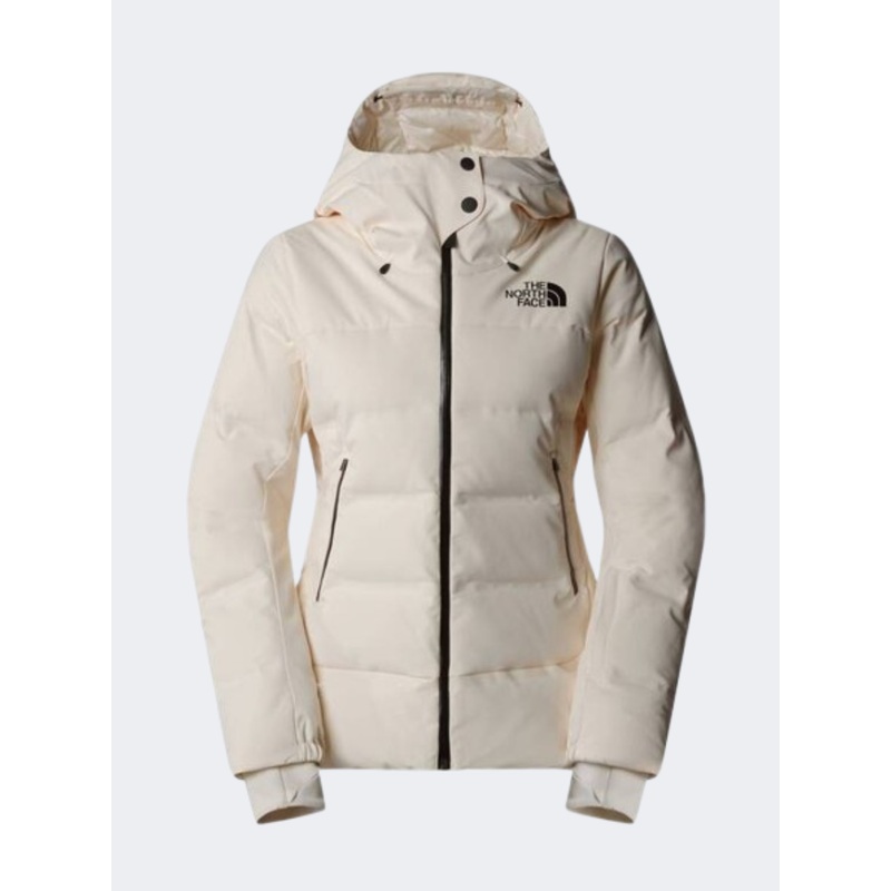 The North Face Cirque Down Women Skiing Jacket White Dune