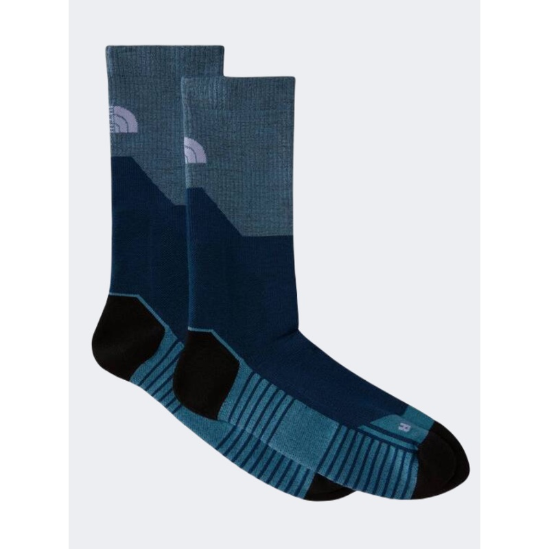 The North Face Crew Cushion Unisex Hiking Sock Midnight Petrol