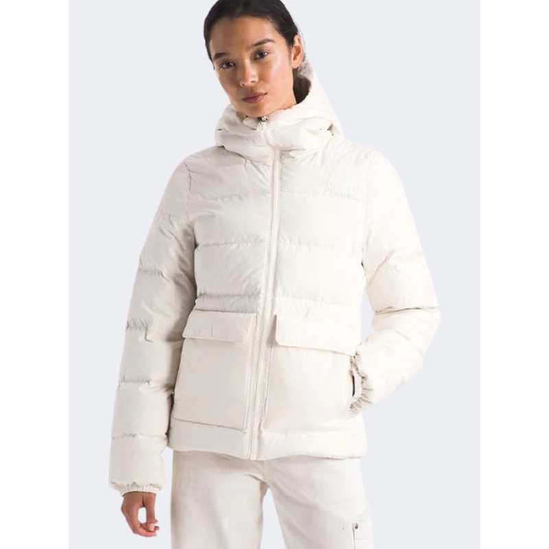 The North Face Gotham Women Lifestyle Jacket White Dune