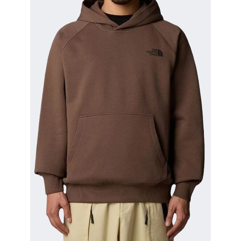 The North Face Raglan Box Nse Men Lifestyle Hoody Smokey Brown