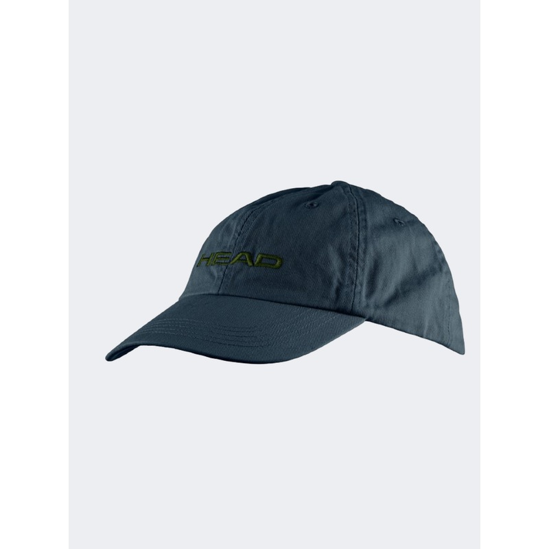 Head Six Panel Unisex Tennis Cap Navy