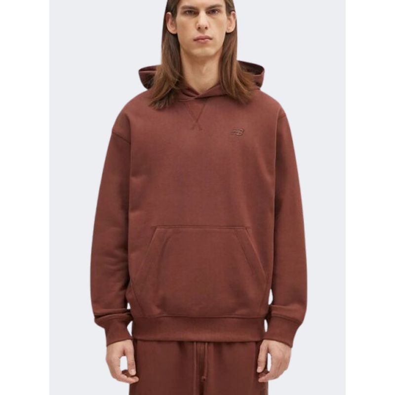 New Balance Athletics French Terry Men Lifestyle Hoody Rich Oak