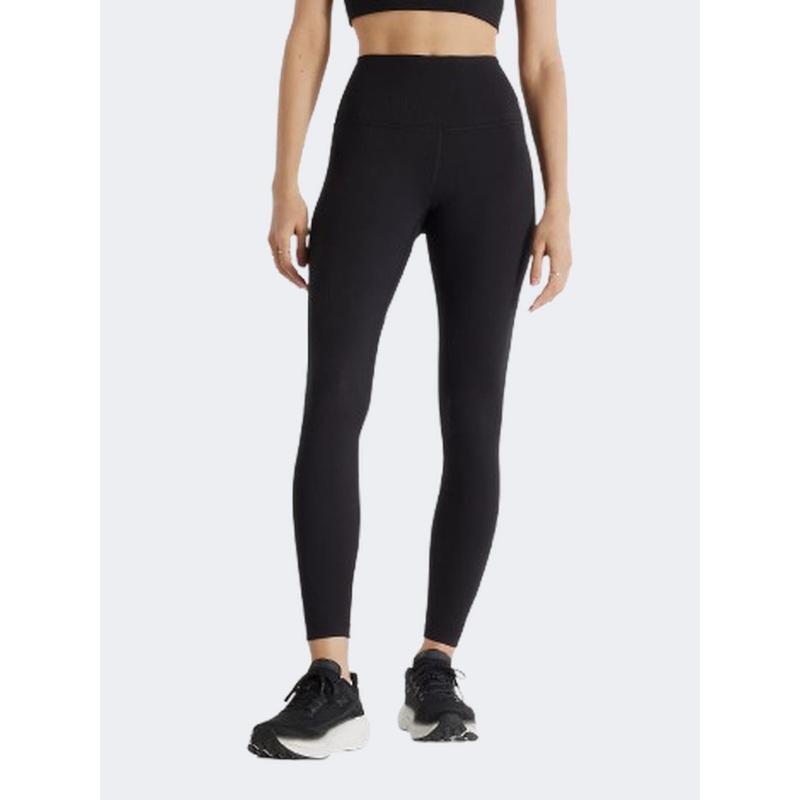New Balance Ribbed 27 Inch Women Lifestyle Tight Black