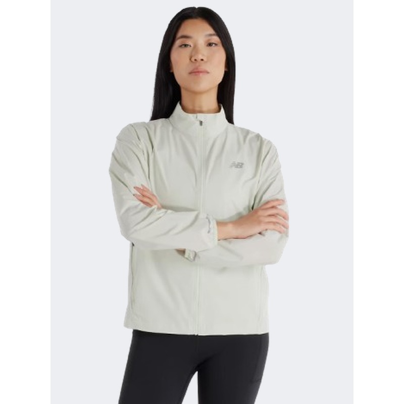 New Balance Sports Essential Reflective Women Performanc Jacket Natural Mint