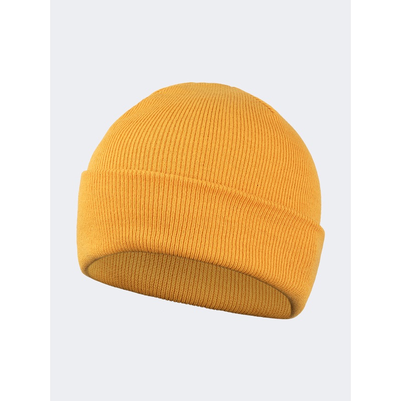 Oil And Gaz Cozy Unisex Lifestyle Beanie  Yellow