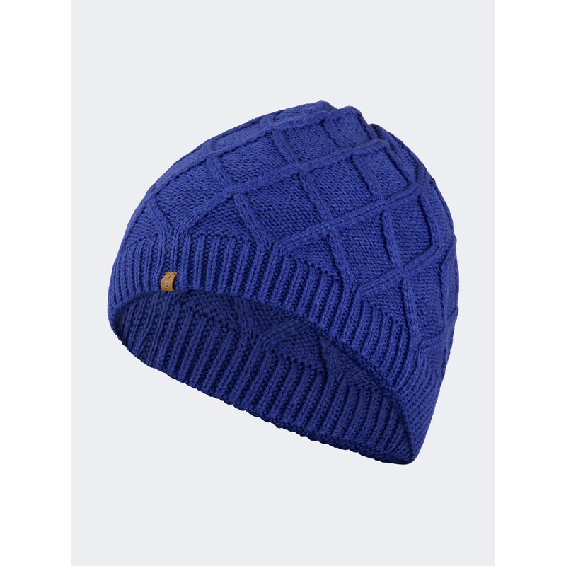 Oil And Gaz Cozy Unisex Lifestyle Jacquard Beanie  Blue