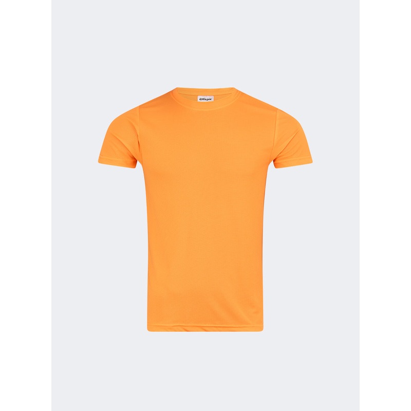 Oil And Gaz Lightweight Men Multisport T-Shirt Orange Fluo