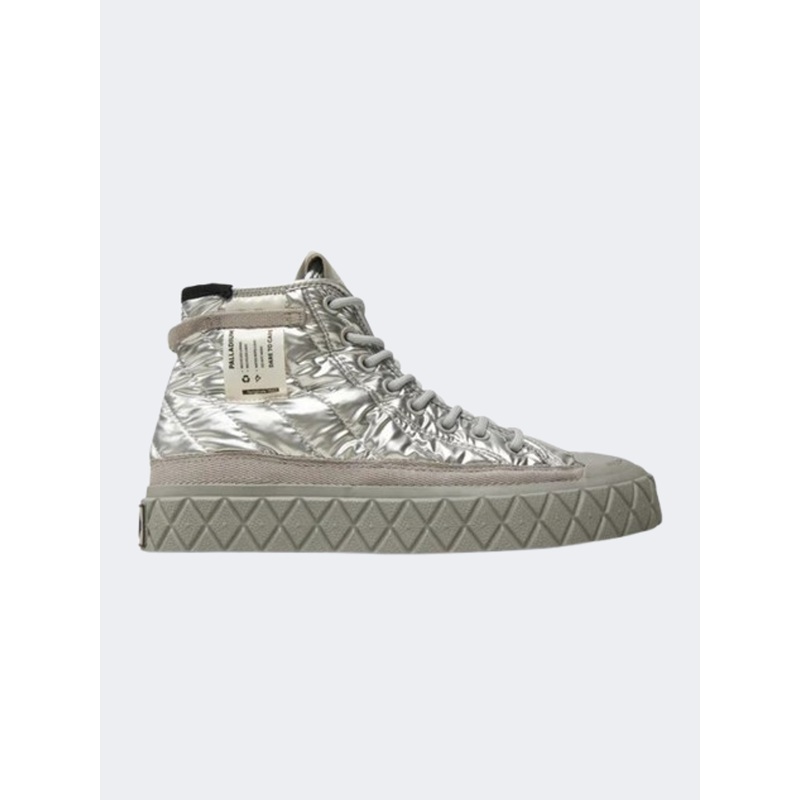 Palladium Palla Ace Re Quilt Women Lifestyle Shoes Warm Silver