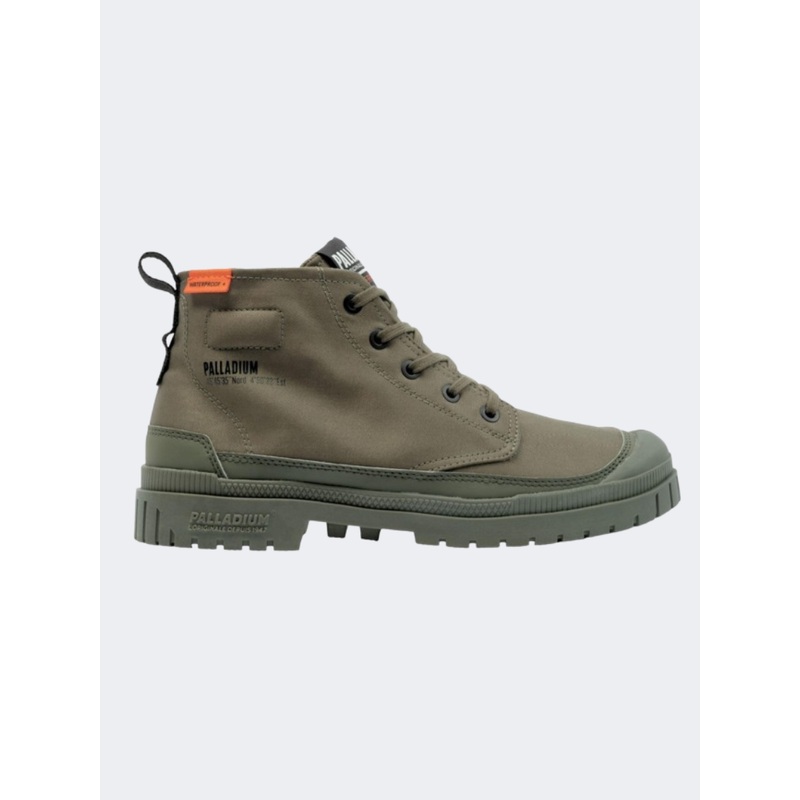 Palladium Sp20 Hi Waterproof Men Lifestyle Shoes Olive Night