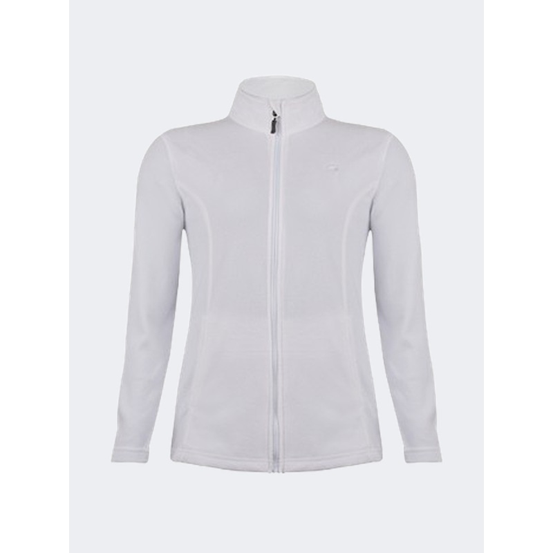 Top Ten Soft Women Skiing Fleece Jacket White