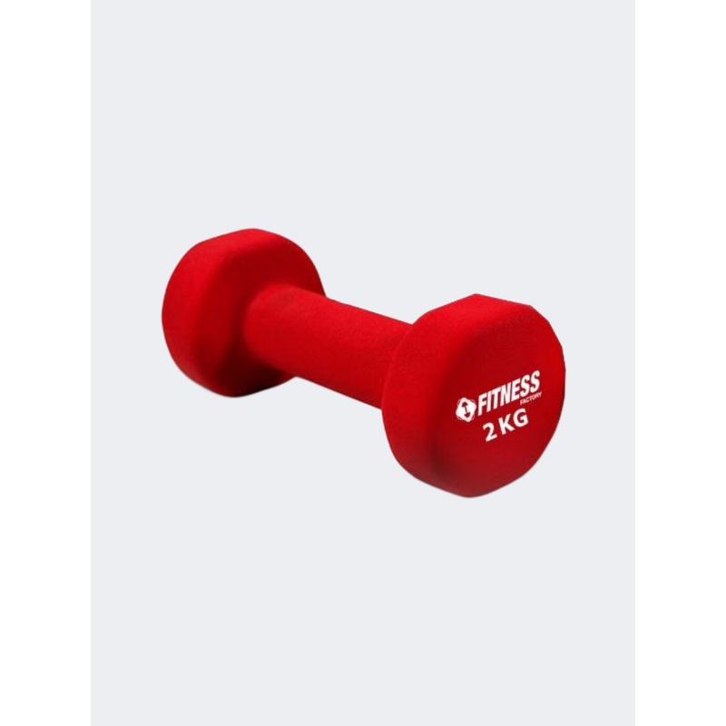 1 Piece IRM-Fitness Factory Neoprene Dumbbell 2Kg Fitness Weight red