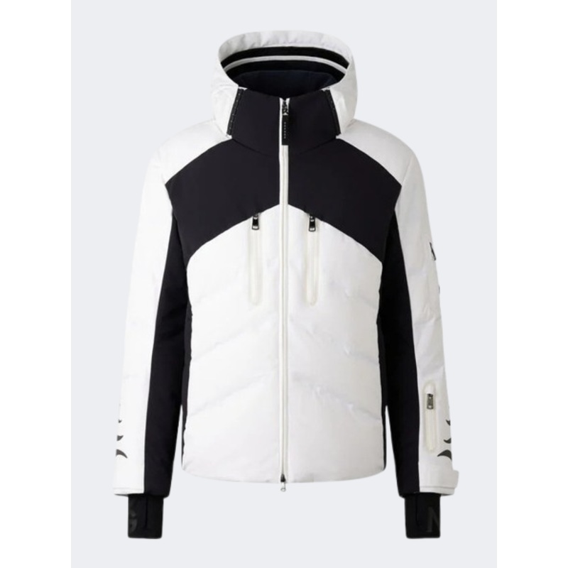 Bogner Jessy Men Skiing Jacket White/Black