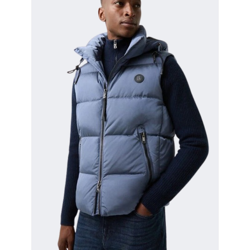 Bogner Jimmy Men Skiing Vest Blue/Grey